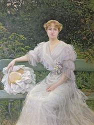 Porträt von Marguerite Durand (1864-1936), 1897